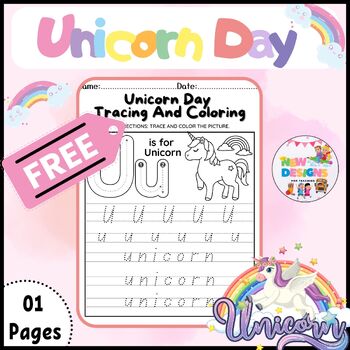 Free Printable Unicorn Stickers Worksheet - kiddoworksheets