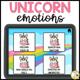 Unicorn Emotions & Social Emotional Learning - Digital BOOM cards