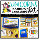 Unicorn Hands-On Challenge Kit | Morning Work | Indoor Rec