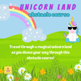 Unicorn Land Dance Skill Obstacle Course
