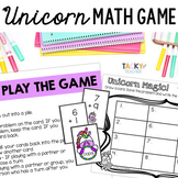 Unicorn Magic! Math Fact Fluency Card Game | Addition and 