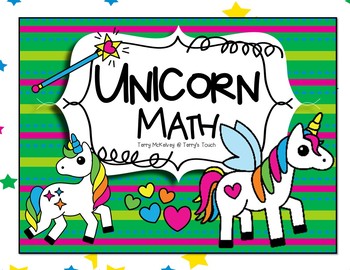 Unicorn Math by Terry's Touch | Teachers Pay Teachers