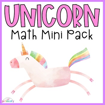 unicorn math mini pack by playfully primary teachers pay teachers