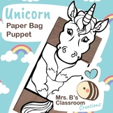 unicorn puppet teaching resources teachers pay teachers