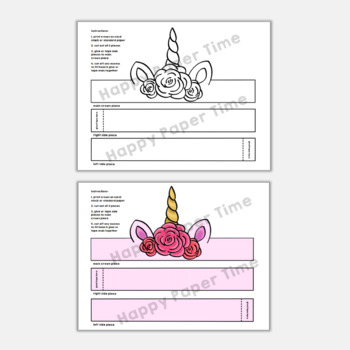 Adopt a Unicorn Party Kit / Certificate / Adoption Sign / Favor Tag / Craft  Activities, colouring sheet, unicorn names and unicorn crown