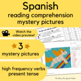 Unicorn Spanish Story reading beginner Spanish with PRINTA