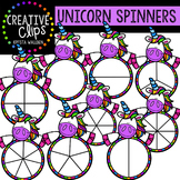 Unicorn Spinners {Creative Clips Digital Clipart}