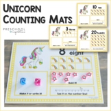 Unicorn Ten Frame Counting Mats