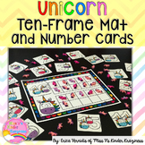 Unicorn Ten-Frame and Number Cards FREEBIE