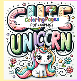 Unicorn Coloring Pages , A Diverse Coloring Adventure - 44