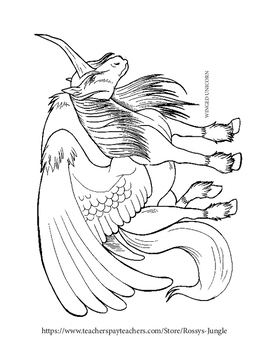 unicorns and other magical horses printable coloring pages by rossy s jungle