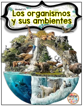 Preview of Unidad 3.4: Los organismos y el ambiente (SPANISH)