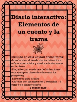 Preview of Interactive Reading Notebook: Parts of a Story/Plot  ( Spanish )
