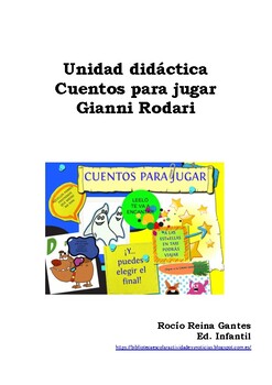 Preview of Unidad didáctica Cuentos para jugar Gianni Rodari
