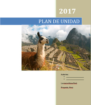 Preview of Unidad didactica-Proyecto Peru