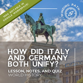 Unification of Italy and Unification of Germany Lesson Sli