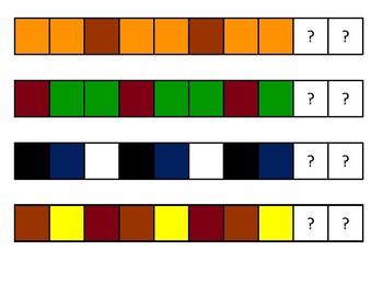 Unifix Pattern Cards 12 & 50 x Simfit/ Unifix Compatable Cubes Learning Resource 