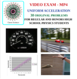 Uniform Acceleration: Physics Video Exam in MP4 Format