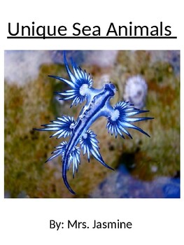 Unique Ocean Animals by Ms Jasmines Store | TPT
