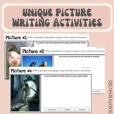 Unique Picture Writing Prompts - Independent Assignment - 