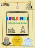 Unique Structures and Architecture Landmarks Coloring Book