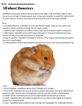 Hamsters: Pet Care, Lifespan, Costs, and Important Facts - A-Z Animals