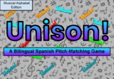 Unison! (Musical Alphabet Edition) A Bilingual Music Uno-S