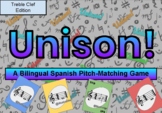 Unison (Treble Clef Edition) A Bilingual Music Uno Style Game