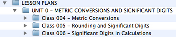 Preview of Unit 0 - Metric Conversions and Significant Digits