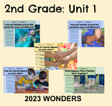 Unit 1: 2023 Wonders; Grade 2