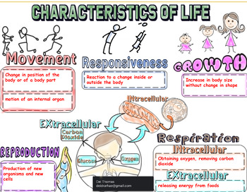Preview of Unit 1.3:  Characteristics of Life