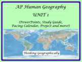 Unit 1 AP Human Geography Bundle (Thinking Geographically)