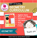 Unit 1 Algebra Basics (Modified Geometry Curriculum) PDF & Links