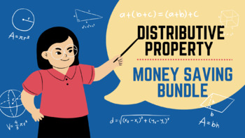 Preview of Unit 1: Algebra Foundations Distributive Property | Money Saving Bundle EasyEdit