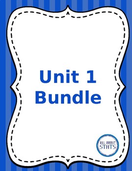 Preview of Unit 1 Bundle