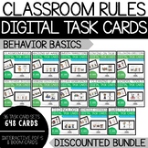 Unit 1: Classroom Rules Bundle- Behavior Basics Digital Ta
