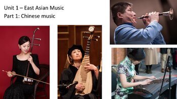 Preview of 1.1 - East Asian music - China: Mo Li Hua - powerpoint