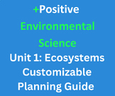 Unit 1: Ecosystems Customizable Planning Guide