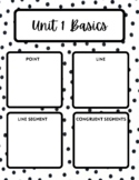 Unit 1 Geometry Basics Notes