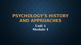 Unit 1 History and Approaches (AP Psychology) Powerpoint