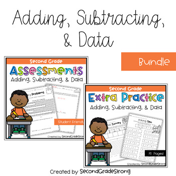 Preview of IM Grade 2 Math™ Unit 1 Bundle (extra practice & assessments)