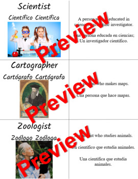 Preview of Unit 1: Introduction to Science Vocabulary Cards