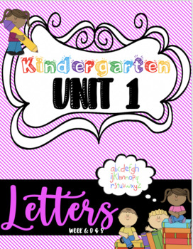 Unit 1 Kindergarten Phonics Lesson Plans (Week 6) by My Primary Library