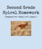 Unit 1 Lesson 1, Second Grade Spiral for i-Ready / Ready C