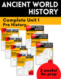 Complete Unit- Pre History: Middle School Ancient World History