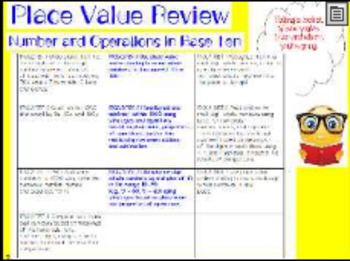 Preview of Unit 1 Numbers and Operations Grade 3