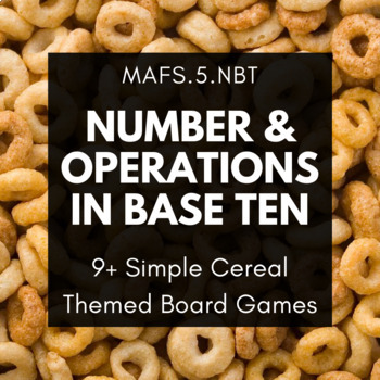 Preview of Unit 1 Numbers and Operations in Base Ten Board Games