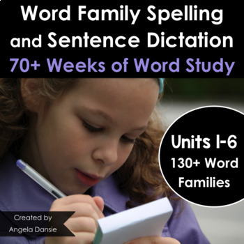 Preview of Word Family Spelling and Word Study for Special Education and Intervention