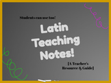 Unit 1 Stage 11 Notes - Cambridge Latin Course, NA4 {Teach