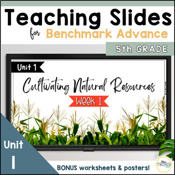 Preview of Unit 1 Teaching Slides | 5th Grade | Benchmark Advance